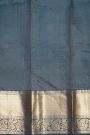 Kancheepuram Silk Dark Grey Saree