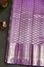 Kancheepuram Silk Purple Saree