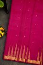 Kancheepuram Silk Magenta Saree