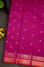 Kancheepuram Silk Magenta Saree