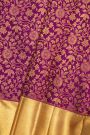 Kancheepuram Silk Violet Saree