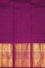 Kancheepuram Silk Purple Saree