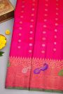 Gadwal Silk Rani Pink Saree