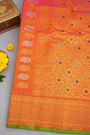 Gadwal Silk Mustard Saree