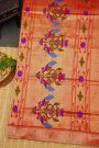 Paithani Silk Light Green Saree