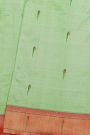 Paithani Silk Light Green Saree