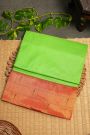 Paithani Silk Parrot Green Saree