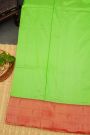 Paithani Silk Parrot Green Saree