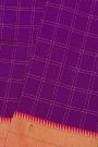 Paithani Silk Dark Purple Saree