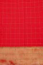 Paithani Silk Red Saree