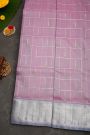 Venkatagiri Silk Baby Pink Saree