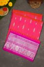Venkatagiri Silk Pink Saree