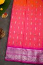 Venkatagiri Silk Pink Saree