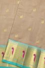 Venkatagiri Silk Light Beige Saree