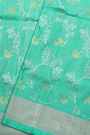 Venkatagiri Silk Sea Green Saree