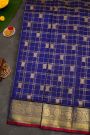 Venkatagiri Silk Navy Blue Saree