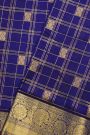 Venkatagiri Silk Navy Blue Saree