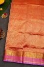 Venkatagiri Silk Red Saree