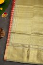 Venkatagiri Silk Red Saree