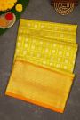 Venkatagiri Silk Yellow Saree
