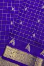 Venkatagiri Silk Royal Blue Saree