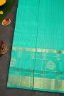 Venkatagiri Silk Sea Green Saree