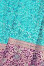 Kancheepuram Silk Sky Blue Saree