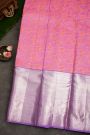 Kancheepuram  Silk Pink Saree