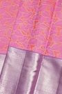Kancheepuram  Silk Pink Saree