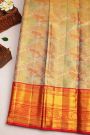 Kancheepuram Silk Multicolour Saree