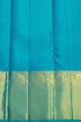 Kancheepuram Silk Sea Blue Saree