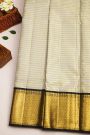 Kancheepuram Silk Off White Saree