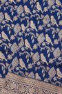 Banarasi Silk Navy Blue Saree