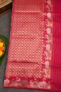 Banarasi Silk Red Saree