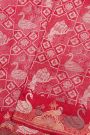 Banarasi Silk Red Saree