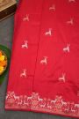 Banarasi Silk Red Saree