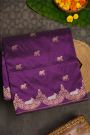 Banarasi Silk Violet Saree