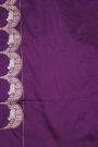 Banarasi Silk Violet Saree