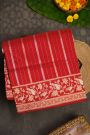 Banarasi Silk Red Saree