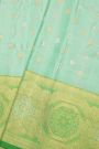Gadwal Silk Sky Blue Saree