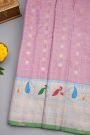 Gadwal Silk Lilac Saree
