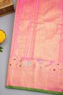 Gadwal Silk Yellow Saree