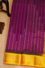 Kuppadam Sico Dark Purple Saree