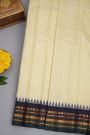 Gadwal Silk Cream Saree