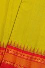 Gadwal Silk Light Green Saree