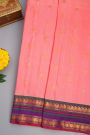Gadwal Silk Baby Pink Saree