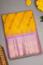 Gadwal Silk Yellow Saree