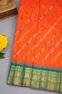 Gadwal Silk Orange Saree