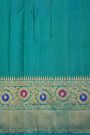 Gadwal Silk Mehendi Green Saree