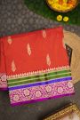 Banarasi Silk Red Saree